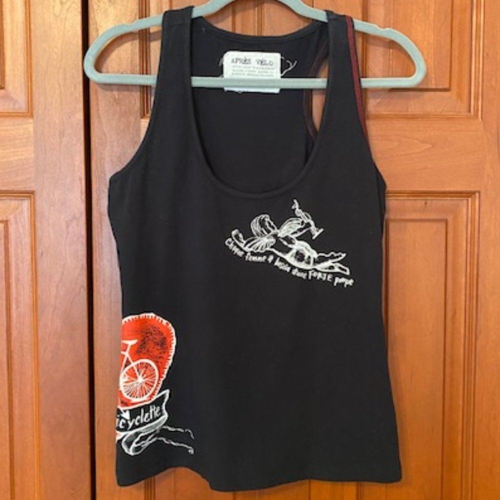 Apres Velo Navy Cycle Tank Top